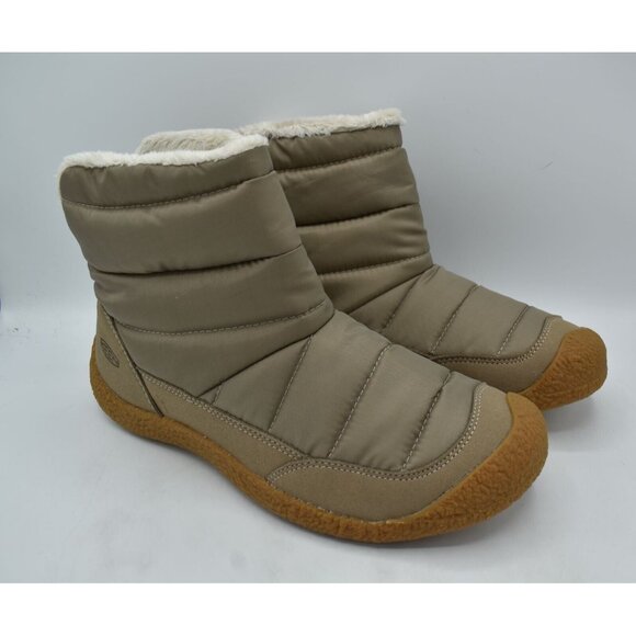 Keen Womens Size 10 Howser Fold Down Timberwolf Taupe Pull On Shoes - Picture 3 of 12